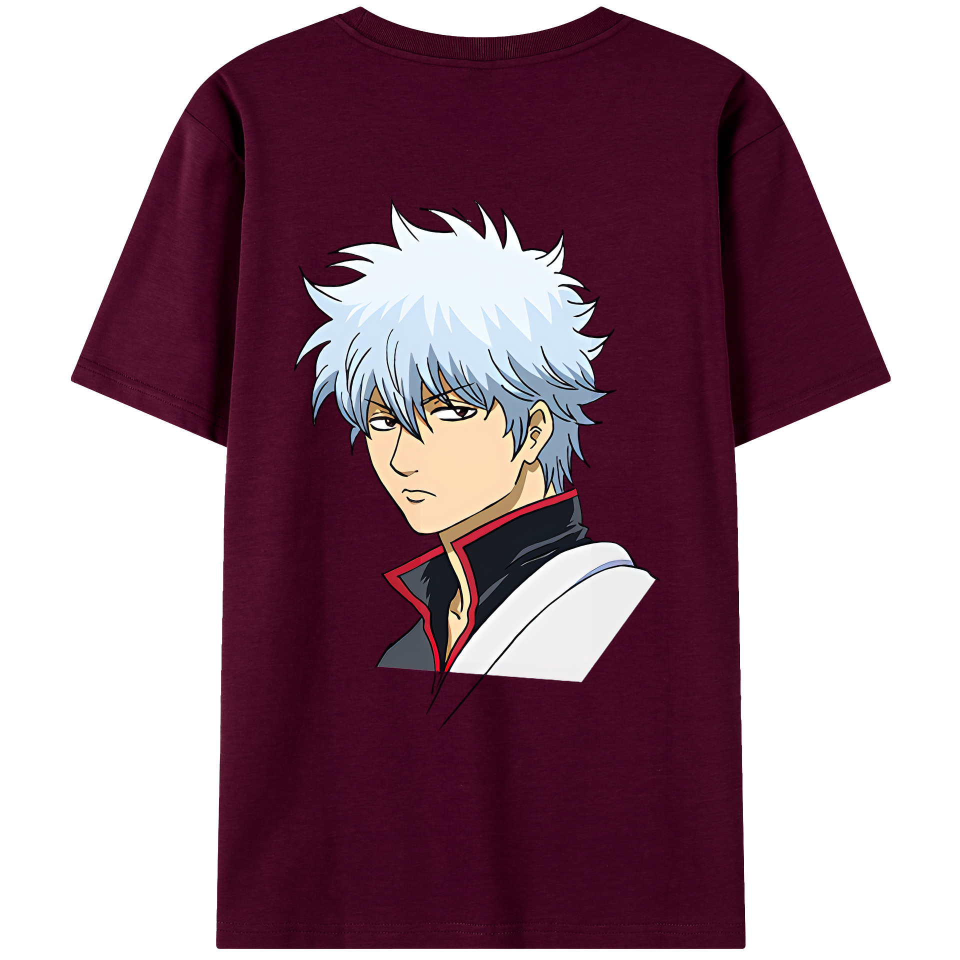 （画像用） ぎんたま 坂田銀時（さかたぎんとき） 神楽 志村新八（しむら しんぱち） GINTAMA Sakata Gintoki Kagura Shimura Shinpachi レディース半袖Tシャツ(バックプリント)